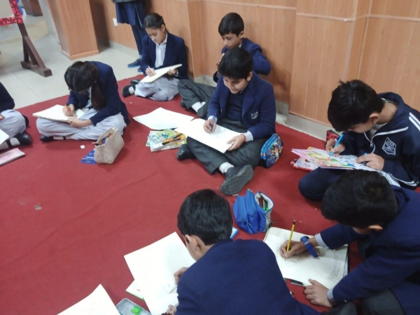 ICATS ART CONTEST 2020 AT LAHORE GRAMMAR SCHOOL (LANDMARK PROJECT) SHALAMAR LINK ROAD, LAHORE
